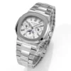 002539A4-2527-364E-4F0F-38D88A1AE22E.webp Patek Philippe Silver Nautilus Watch