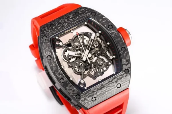 00AA0D83-C956-41DA-5830-36A7E9354653.webp Richard Mille RM055 Red Carbon Fiber Watch