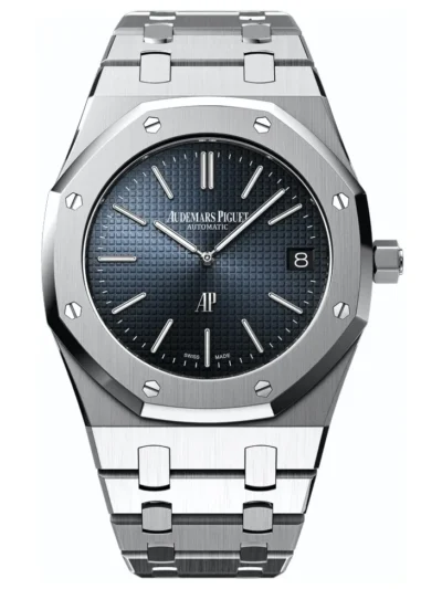Audemars Piguet Royal Oak Jumbo Extra-Thin Blue 15202ST.OO.1240ST.01