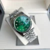 Couple Watches Rolex Datejust 36/28mm SS/SS Jub Green/Dia