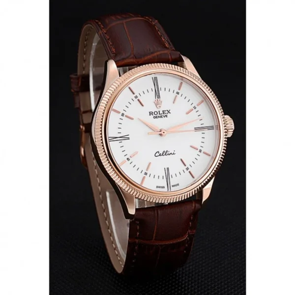 Superclone Rolex Cellini 39mm White Dial 622655