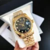 0440AE7F-BB6B-564D-C0DD-3E7E2A92BBD6.webp Couple Watches Rolex Datejust 36/28mm RG/RG Jub Black/Dial
