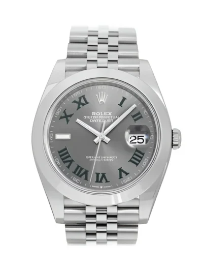Superclone Rolex Datejust 41mm Rhodium Dial 126300  Wimbledon  Jubilee