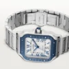 0740BF8D-363C-9A8D-5D17-BFD694E81023.webp Cartier Santos de Cartier Men Automatic Grey Stainless Steel Watch WSSA0047