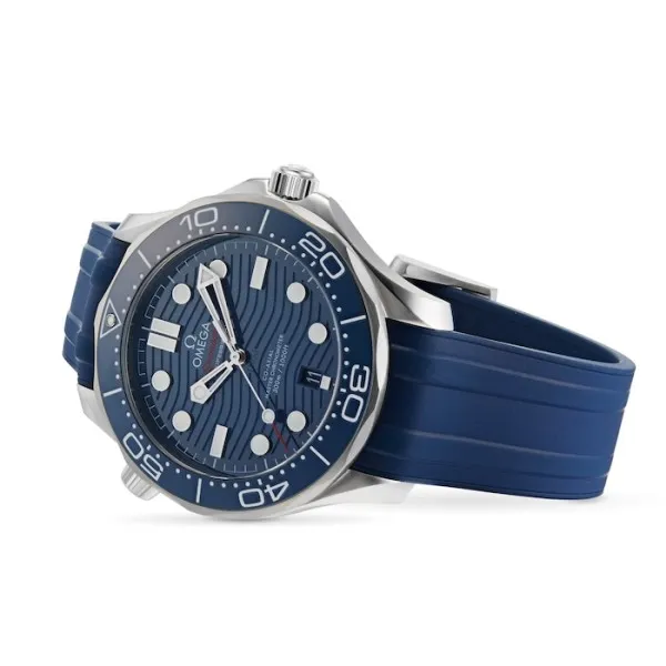 0905200E-A756-CFF8-FD67-569EC5CCEF09.webp Omega Seamaster Men Automatic Blue Rubber Watch O21032422003001