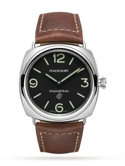 Panerai Radiomir Men Automatic Black Calf Watch PAM00753