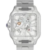 Cartier Santos de Cartier Men Automatic Silver Stainless Steel Watch WHSA0015