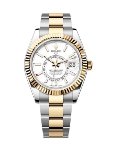 Superclone Rolex Sky-Dweller 42 mm Intense white Dial 336933 Oyster