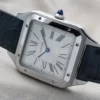 0B2FBFB3-EA88-4224-BA39-B0F3825BD3C3.webp Cartier Santos-Dumont Men Automatic Silver Stainless Steel Watch WSSA0032