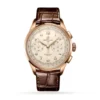 Breitling Premier Men Silver Alligator Watch RB0930371G1P1