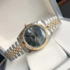 Couple Watches Rolex Datejust 36/28mm RG/SS Jub Grey/Rmn
