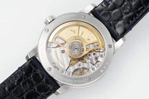 0ECD5CF2-54A9-9944-F3BF-8E71EA264B20.webp watch Audemars Piguet CODE 11.59 Blue Dial Three-Hand Automatic Watch with Leather Strap