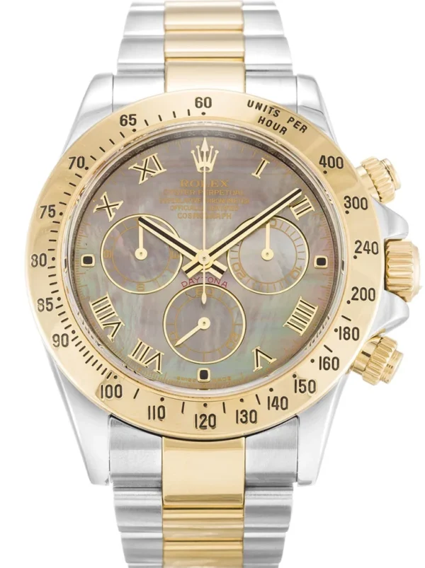 Rolex Daytona 40mm Mother of Pearl   Black Dial 116523
