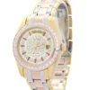 Rolex Day-Date 36mm Yellow gold with Diamonds Dial 118346