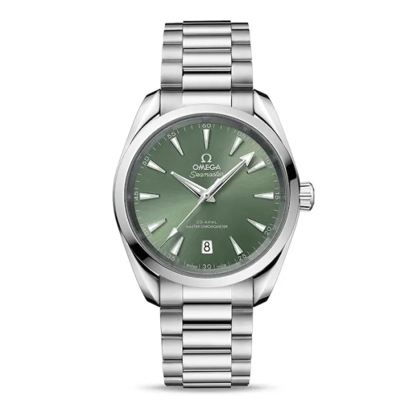 1258BE8B-78E5-F4FD-CAFC-DA99C3E9AB76.webp Omega Aquaterra Unisex Automatic Green Stainless Steel Watch O22010382010002