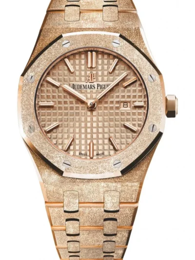 Audemars Piguet Royal Oak Frosted Gold Quartz Gold 67653OR.GG.1263OR.02