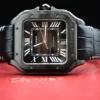 15A5D72F-C982-E6C6-4D63-B285FB068D73.webp Cartier Santos de Cartier Men Automatic Black Rubber Watch WSSA0039