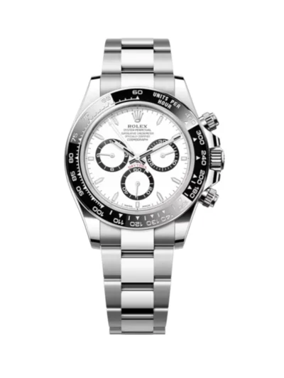 Superclone Rolex Daytona  Panda  40 mm White Dial 126500LN