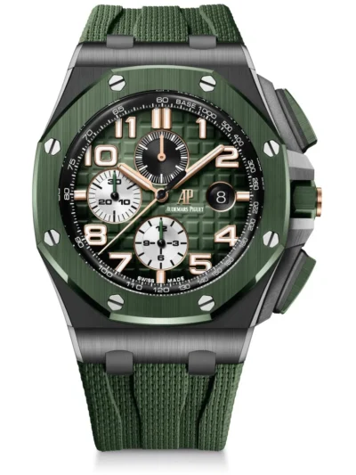 16D4ADEA-8417-5860-F9F2-15E865B38955.webp Audemars Piguet Royal Oak Offshore Chronograph Automatic Green 26405CE-OO-A056CA-01
