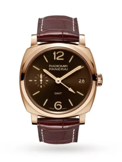 Panerai Radiomir Men Automatic Black Alligator Watch PAM00570