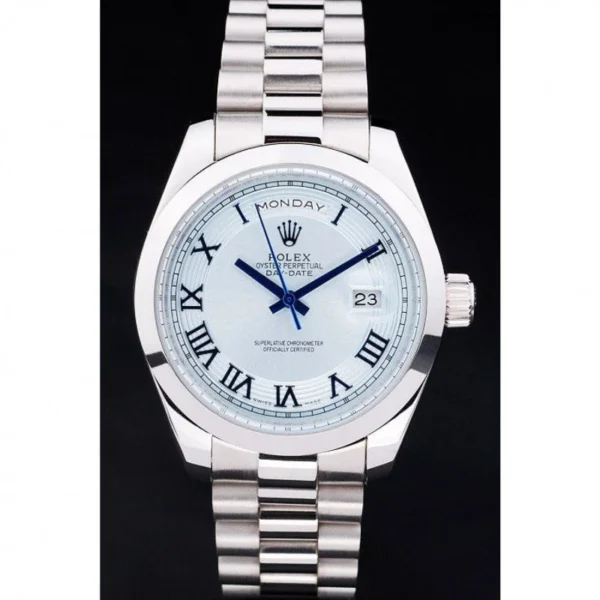 Rolex Day-Date 40mm White Dial RL197