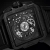 Hublot Square Bang Men Automatic Skeleton Rubber Watch 821.CX.0140.RX