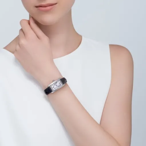 1D268B43-A0ED-FFF9-FF99-4222A727F247.webp Cartier Tank Américaine Women Quartz Silver Alligator Watch WSTA0043