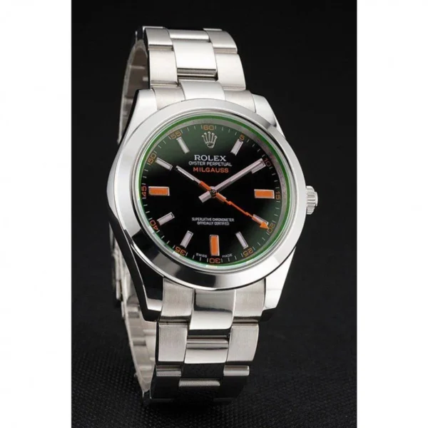1E8AAAC7-9875-57E3-FB16-676A9CB8C79F.webp Superclone Rolex Milgauss 41mm Black Dial REP016836