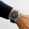 Omega Speedmaster Men Automatic Black Calf Watch O32933445101001