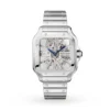 Cartier Santos de Cartier Men Automatic Silver Stainless Steel Watch WHSA0015