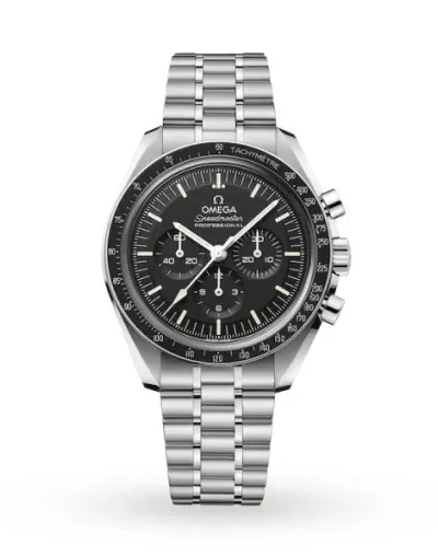 Omega Speedmaster Men Automatic Black Stainless Steel Watch O31030425001002