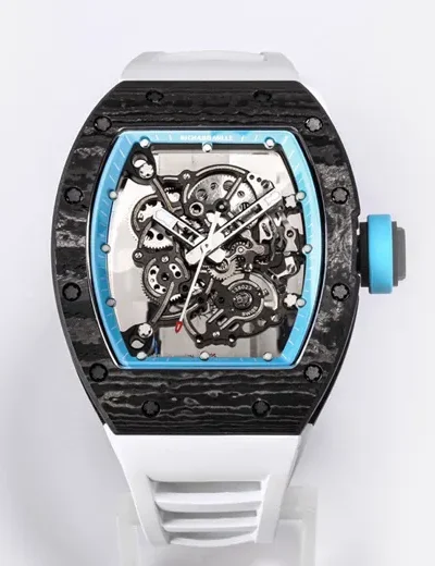 Richard Mille RM055 Black Carbon Fiber Watch
