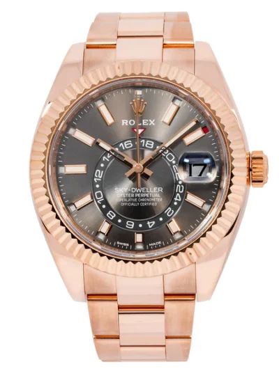 Superclone Rolex Sky-Dweller 42 mm Slate Dial Oyster 336935
