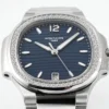 Patek Philippe Blue Nautilus Ladies Watch