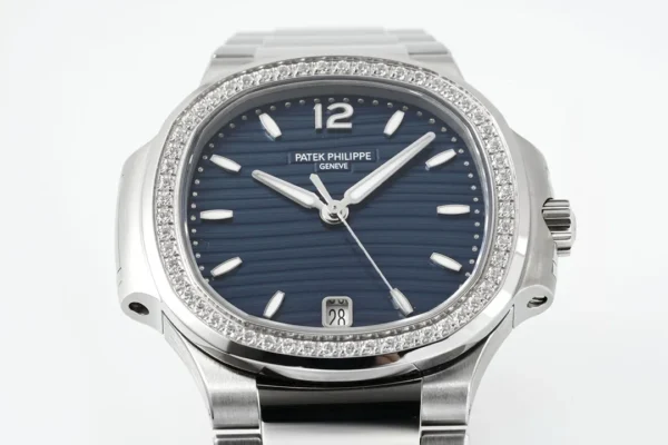 Patek Philippe Blue Nautilus Ladies Watch
