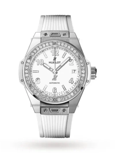 Hublot Big Bang Women Automatic White Rubber Watch 465.SE.2010.RW.1204