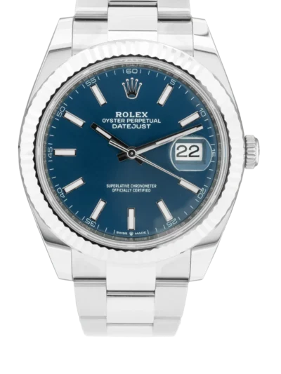 Rolex Datejust 41mm Blue Dial 126334 Oyster