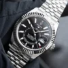 258AF7C1-3D97-084F-9F7C-0DD365954330.webp Superclone Rolex Sky-Dweller 42 mm Bright black Dial 336934 Jubilee