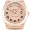 Rolex Day-Date II 40mm Rose Dial 218235