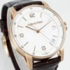 watch Audemars Piguet CODE 11.59 Blue Dial Three-Hand Automatic Watch   41mm Rose Gold Case with Brown Leather Strap