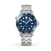 Omega Seamaster Men Automatic Blue Stainless Steel Watch O21030422003001