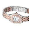 Cartier Panthère de Cartier Women Quartz Silver 18ct Rose Gold Watch W3PN0006