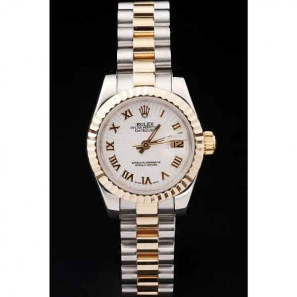 Superclone Rolex Datejust 26mm White Dial SRL104