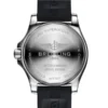 Breitling Superocean Men Automatic Black Rubber Watch A173678A1B1S1
