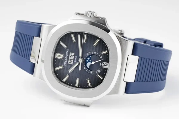 29A6019E-59B8-C8DF-5A52-819ABAF60179.webp Patek Philippe Blue Nautilus Rubber Watch