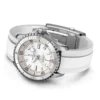 Breitling Superocean Unisex Automatic White Rubber Watch A17377211A1S1