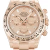 Rolex Daytona 40mm Rose Diamond Baguette Dial 116505