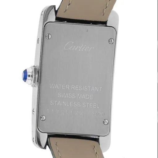 316527FC-64CF-3754-9069-3698BF3E1A1E.webp Cartier Tank Américaine Women Quartz Silver Alligator Watch WSTA0043