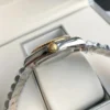 Couple Watches Rolex Datejust 36/28mm RG/SS Jub Grey/Rmn