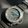 Panerai Submersible Men Automatic Black Rubber Watch PAM00960